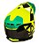 CAPACETE ASW CORE LEGACY AMARELO FLUO PRETO AQUA 62  EAN  7908377105829 - Imagem 3