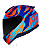 CAPACETE NORISK FF391 CUTTING FLUO ORG/BLUE 58/M - Imagem 1