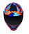 CAPACETE NORISK FF391 CUTTING FLUO ORG/BLUE 58/M - Imagem 2