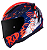 CAPACETE LS2 FF353 RAPID NAUGHTY MATTE BLU/FLUO ORG 64/XXL - Imagem 1