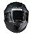 CAPACETE TEXX G2 SOLIDO PRETO/VERMELHO 61 - Imagem 2