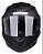 CAPACETE TEXX GLADIATOR PRETO FOSCO 60 - Imagem 2