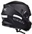 CAPACETE TEXX GLADIATOR PRETO FOSCO 60 - Imagem 4