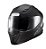 CAPACETE TEXX HAWK 2 SOLIDO PRETO 62 - Imagem 2