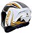 CAPACETE AXXIS DRAKEN VECTOR GLOSS WHITE/GOLD 58/M - Imagem 2