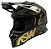 CAPACETE ASW FUSION 2.0 BLADE PRETO CINZA DOURADO 62  EAN  7908377102057 - Imagem 1