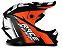 CAPACETE TORK CROSS INFANTIL JETT FACTORY EDITION NEON LARANJA - Imagem 1
