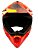 CAPACETE ASW CORE LEGACY VERMELHO CINZA FLUO 62  EAN  7908377106017 - Imagem 4