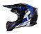 CAPACETE MATTOS RACING COMBAT MMXIV AZUL 58 - Imagem 2