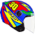 CAPACETE EBF SPARK JET 30 AZUL 56 - Imagem 1