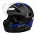 CAPACETE EBF 7 POWER PT/AZUL 56 - Imagem 1