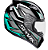 CAPACETE EBF NEW SPARK SPOT PT/TIFANY 56 - Imagem 1