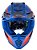 CAPACETE LS2 FAST MX437 ALPHA MATTE BLUE 56/S - Imagem 3