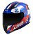 CAPACETE LS2 RAPID FF353 STRATUS BLUE/RED/WHITE 58/M - Imagem 2