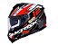 CAPACETE NORISK STRADA CIRCUIT BLK/RED/GOLD 58/M - Imagem 1