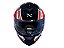CAPACETE NORISK STRADA CIRCUIT BLK/RED/GOLD 60/L - Imagem 2