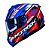 CAPACETE NORISK STRADA CIRCUIT BLUE/RED/WHITE 62/XL - Imagem 1