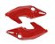 CARENAGEM FAROL(COMPLEM)FAN 160 16/21 VERMELHO MACEIO - Imagem 1