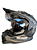 CAPACETE HELT CROSS VISION GLASS TITANIUM 58 - Imagem 2