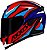 CAPACETE AXXIS EAGLE POWER GLOSS BLUE/RED/BLUE 58/M - Imagem 1