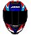 CAPACETE AXXIS EAGLE POWER GLOSS BLUE/RED/BLUE 58/M - Imagem 3