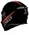 CAPACETE AXXIS EAGLE SV SOLID GLOSS BLACK/RED 60/L - Imagem 2