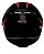 CAPACETE AXXIS EAGLE SV SOLID GLOSS BLACK/RED 60/L - Imagem 3