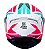 CAPACETE AXXIS DRAKEN TRACER GLOSS WHITE/TIFANY/PINK 56/S - Imagem 2