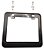 SUPORTE PLACA UNIVERSAL MERCOSUL - Imagem 1