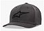BONE ALPINESTARS AGELESS CURVE CINZA PRETO S/M EAN 8033637131214 - Imagem 1
