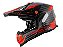 CAPACETE MATTOS RACING ATOMIC VERMELHO/CINZA VERMELHO 58 - Imagem 1