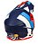 CAPACETE ASW FUSION 2.0 SEECKER AZUL LARANJA 58  EAN  7908377128033 - Imagem 3