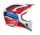 CAPACETE ASW CORE TORN BRANCO VERMELHO AZUL 62  EAN  7908377124479 - Imagem 2