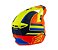 CAPACETE ASW CORE TORN AMARELO FLUO LARANJA FLUO AZUL 58  EAN  7908377124165 - Imagem 3