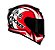 CAPACETE AXXIS EAGLE JAPAN GLOSS BLACK/RED/WHITE 58/M - Imagem 5