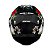 CAPACETE AXXIS EAGLE CATRINA MATT BLACK/BLUE/RED 58/M - Imagem 3