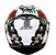 CAPACETE AXXIS EAGLE CATRINA GLOSS WHITE/BLUE/RED 58/M - Imagem 4