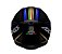 CAPACETE AXXIS EAGLE ITALY 2 MATT BLACK/GREY/BLUE 58/M - Imagem 6