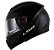 CAPACETE LS2 VECTOR FF397 MONOCOLOR MATTE BLACK 60/L - Imagem 1