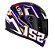CAPACETE LS2 FF358 VELOXER WHITE 56/S - Imagem 4