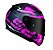 CAPACETE LS2 RAPID FF353 CROMO MATTE BLK/PINK 56/S - Imagem 2