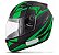 CAPACETE EBF NEW SPARK FLASH PT/FOSCO/VERDE 60 - Imagem 1