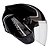 CAPACETE EBF SPARK JET SPEED PTO/PRATA 60 - Imagem 1