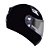 CAPACETE EBF X TROY SOLID PRETO 58 - Imagem 1