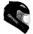 CAPACETE EBF SPARK SOLID PRETO FOSCO 60 - Imagem 1