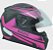 CAPACETE EBF EOX FROST PT/ROSA 56 - Imagem 1