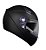 CAPACETE EBF X TROY SOLID PRETO FOSCO 56 - Imagem 1