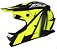 CAPACETE TORK CROSS INFANTIL JETT FACTORY EDITION NEON AMARELO - Imagem 2