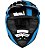 CAPACETE TORK CROSS INFANTIL JETT FACTORY EDITION NEON AZUL - Imagem 3