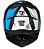 CAPACETE TORK CROSS INFANTIL JETT FACTORY EDITION NEON AZUL - Imagem 5